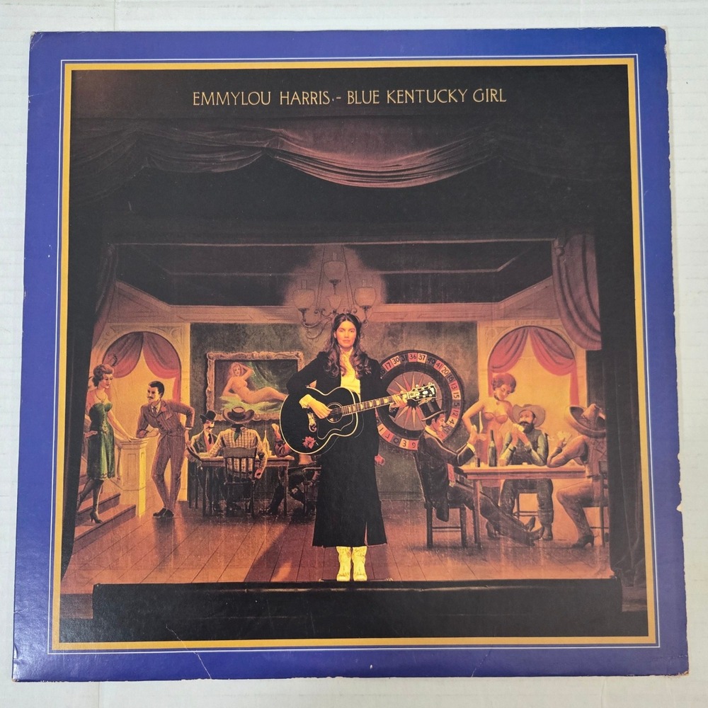Emmylou Harris Blue Kentucky Girl Vinyl LP 1979 Warner Bros BSK 3318 USA Made